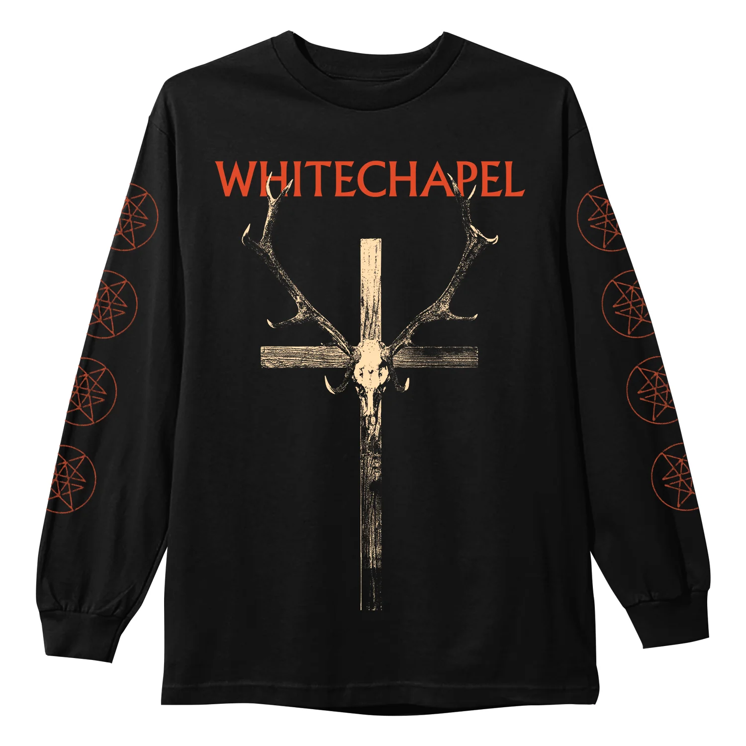 Deer Cross Black Long Sleeve - Image 3