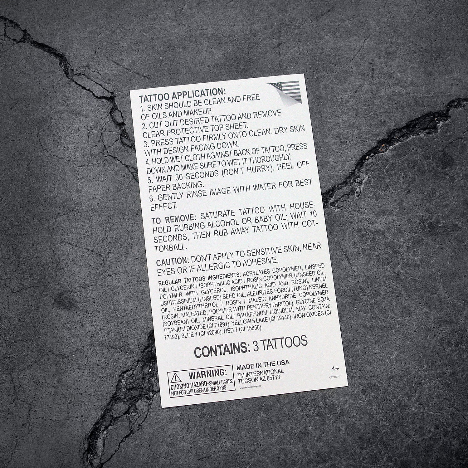 Sawblade Temporary Tattoos (Set Of 2) - Image 3